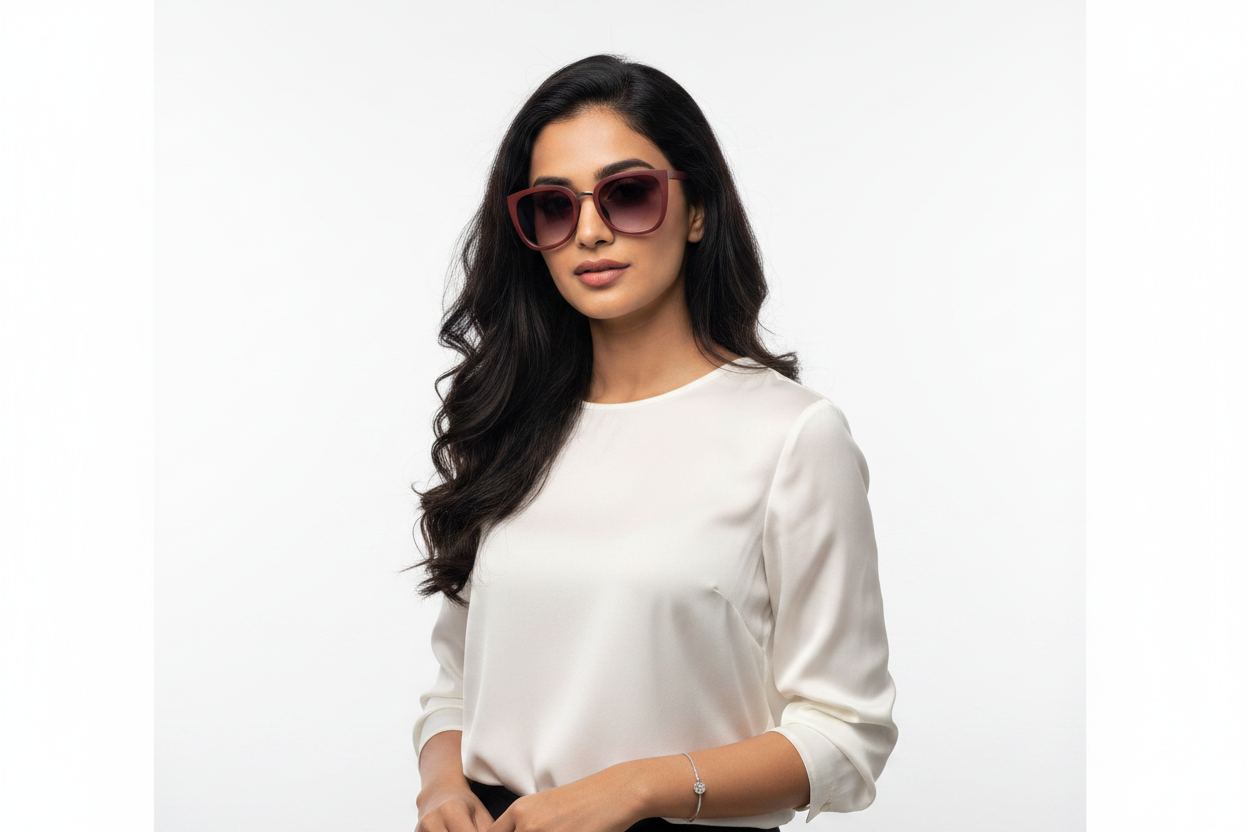 Q584I. Cat eye  Celebrity UV400 Retina protected cooling glass
