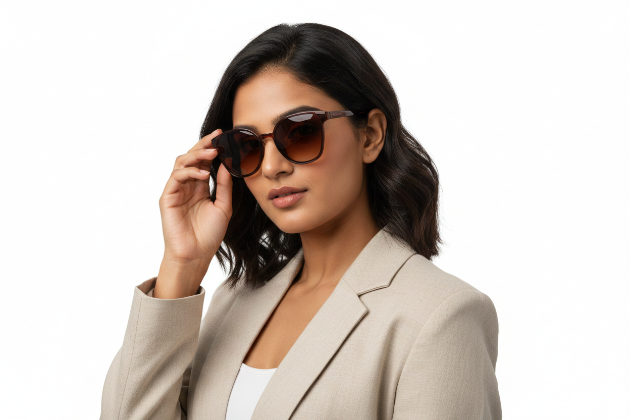 Q713A. Cat eye  Celebrity UV400 Retina protected cooling glass