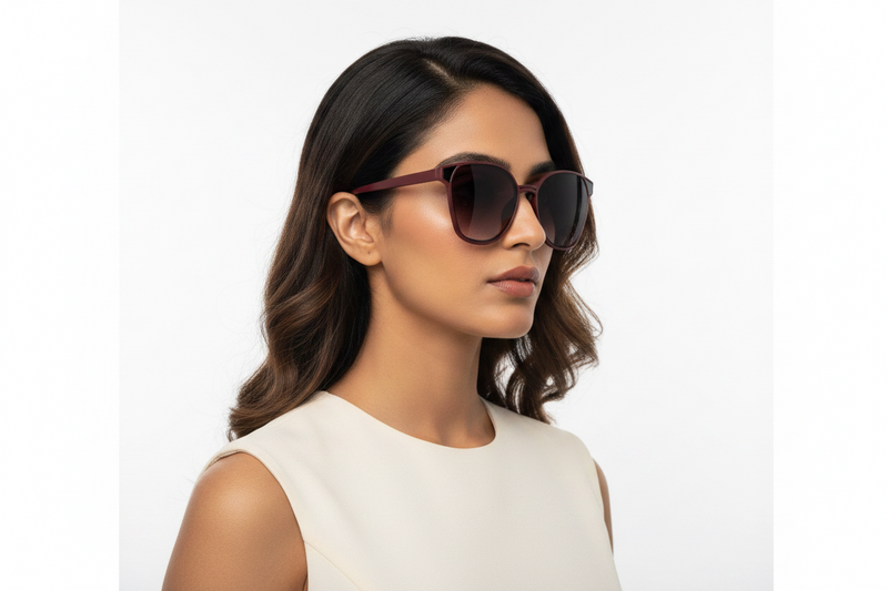 Q713B. Cat eye  Celebrity UV400 Retina protected cooling glass