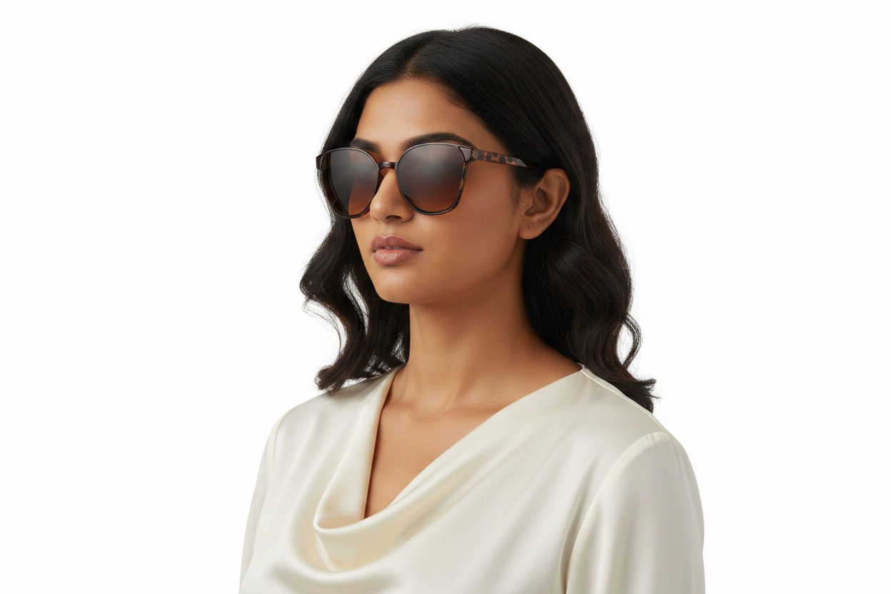 Q713C. Cat eye  Celebrity UV400 Retina protected cooling glass