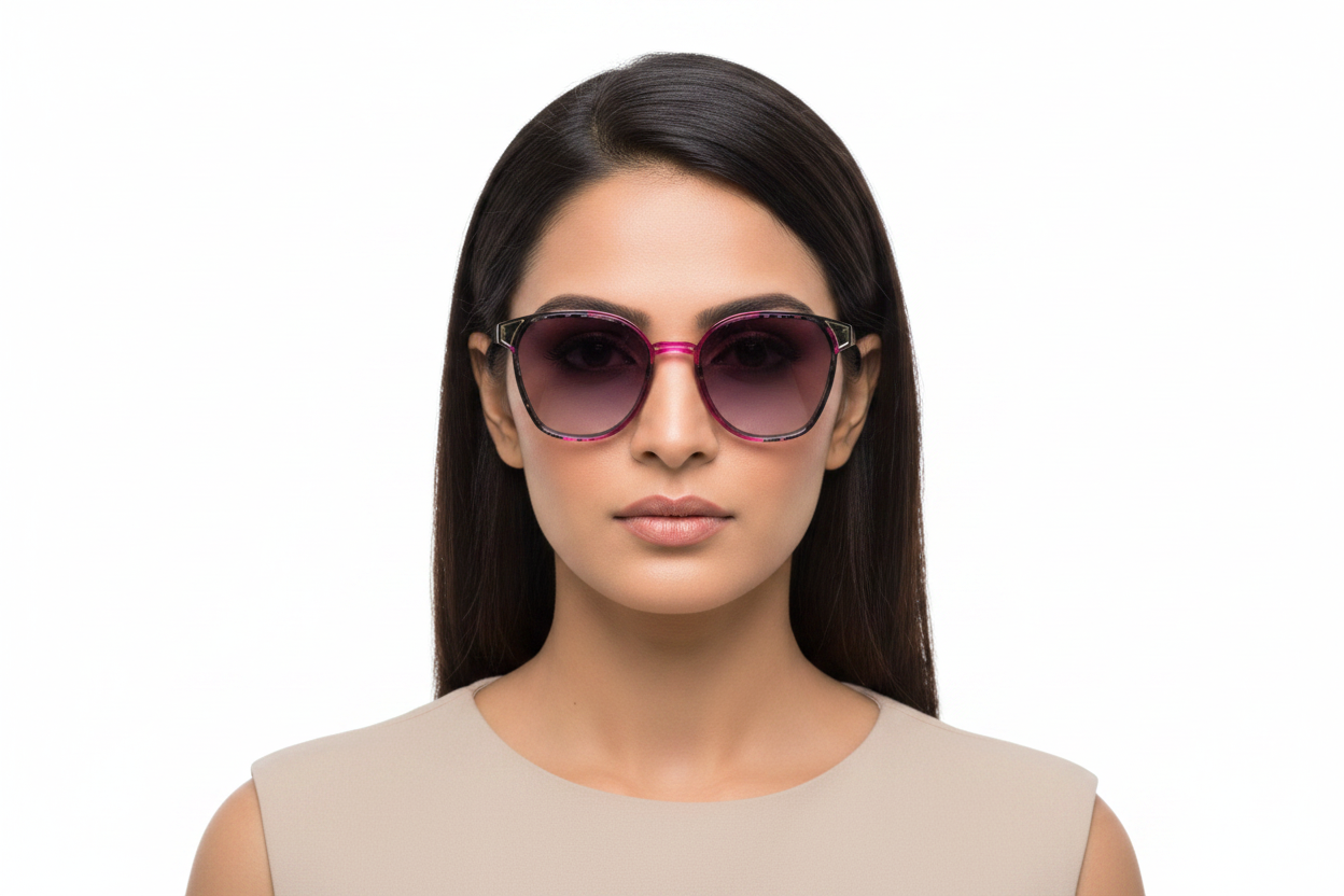 Q713D. Cat eye  Celebrity UV400 Retina protected cooling glass