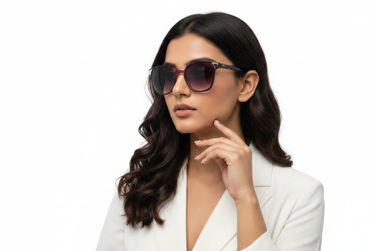 Q713D. Cat eye  Celebrity UV400 Retina protected cooling glass