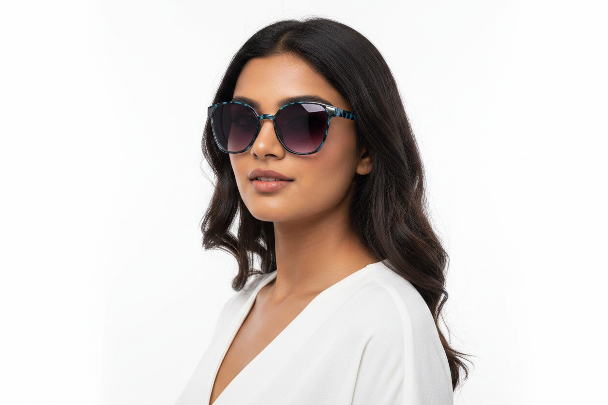 Q713F. Cat eye  Celebrity UV400 Retina protected cooling glass