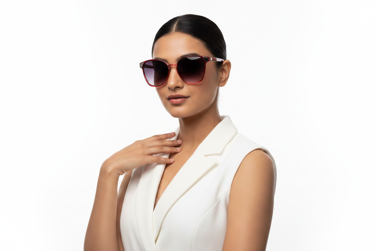 Q713G. Cat eye  Celebrity UV400 Retina protected cooling glass