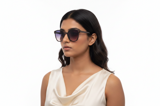 Q713H. Cat eye  Celebrity UV400 Retina protected cooling glass