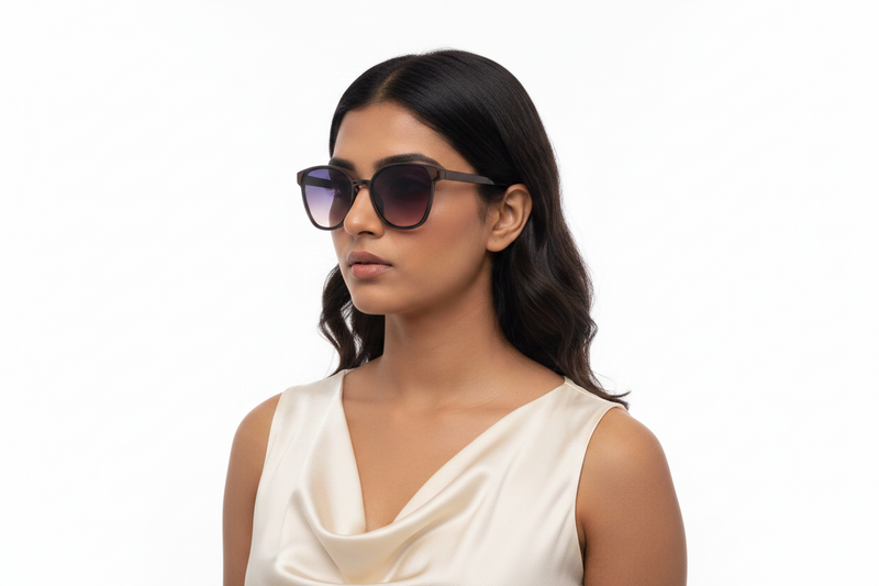 Q713H. Cat eye  Celebrity UV400 Retina protected cooling glass