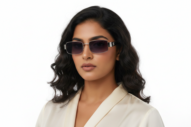 U714C. Unisex metal trendy Sunglasses, UV400 Retina Protection,Cooling Shield