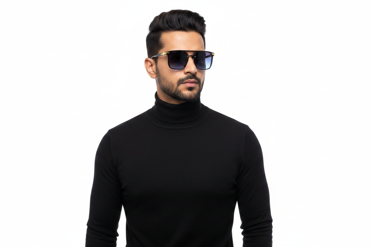 K715A. Men’s Celebrity sunglass UV400 Retina protected cooling glass