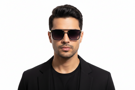 K715B. Men’s Celebrity sunglass UV400 Retina protected cooling glass
