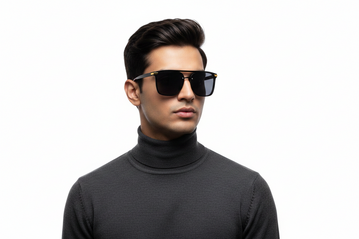 K715D. Men’s Celebrity sunglass UV400 Retina protected cooling glass