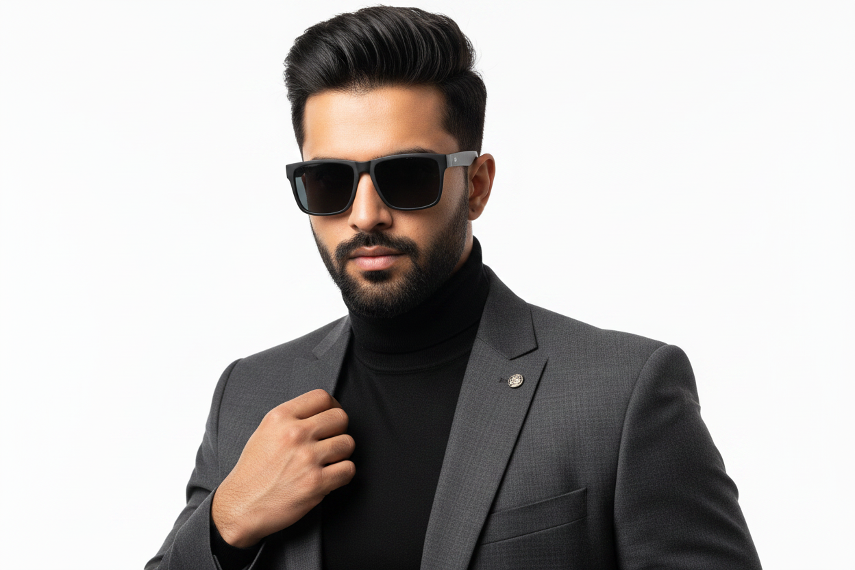K82G. Men's Celebrity Sunglasses UV400,Retina Protection,Cooling Shield