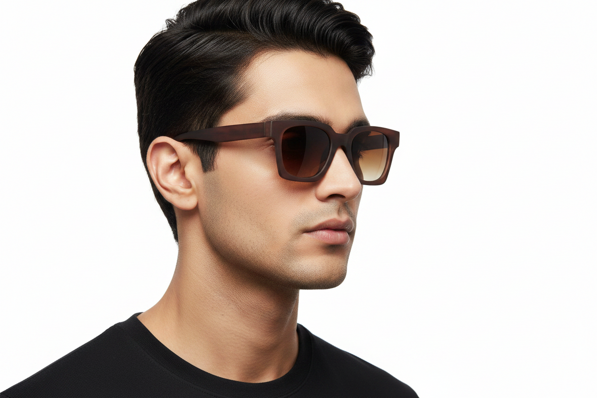 K723B. Men’s Celebrity sunglass UV400 Retina protected cooling glass