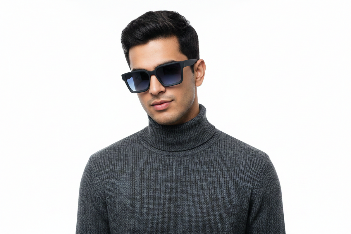 K387B. Men’s Celebrity sunglass UV400 Retina protected cooling glass