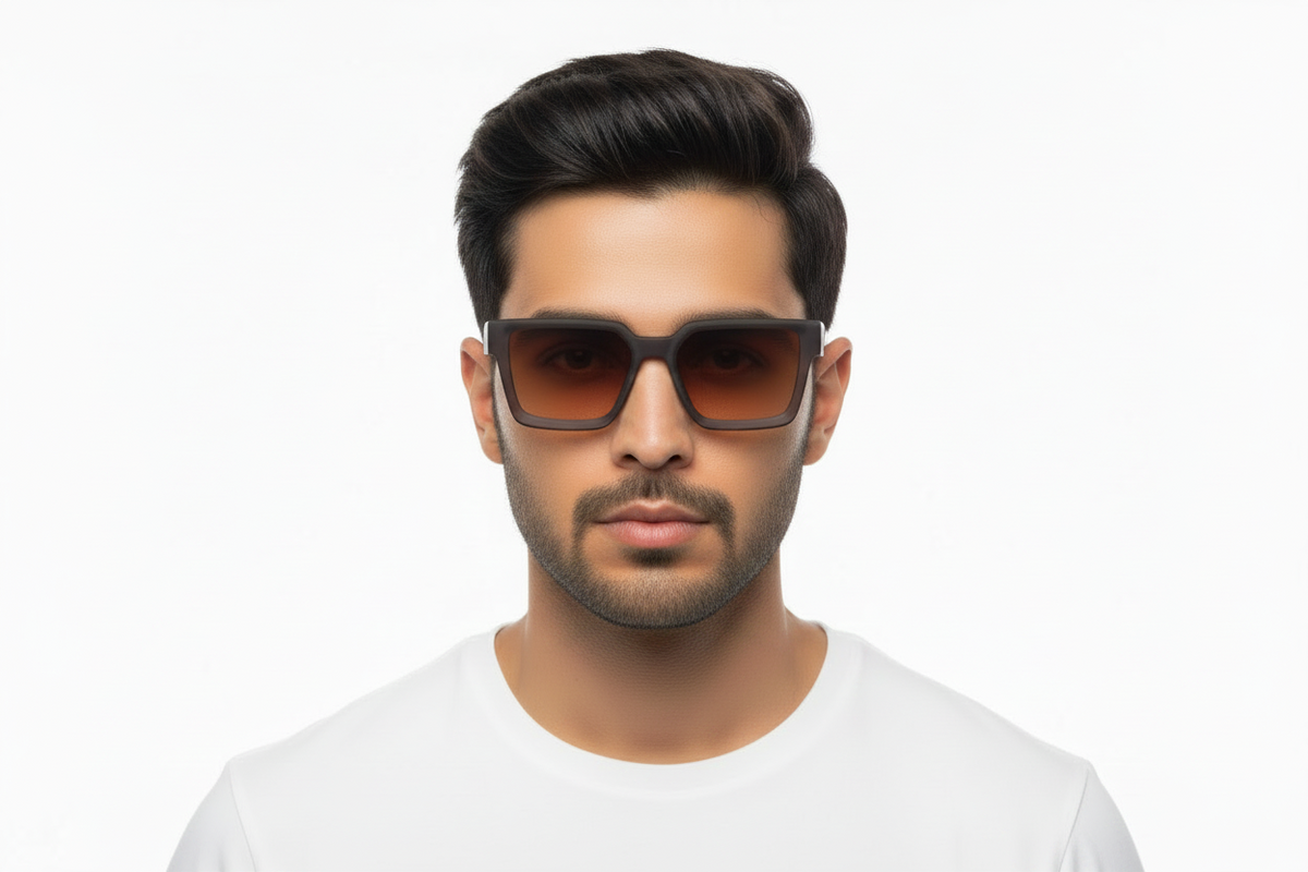 K387E. Men’s Celebrity sunglass UV400 Retina protected cooling glass