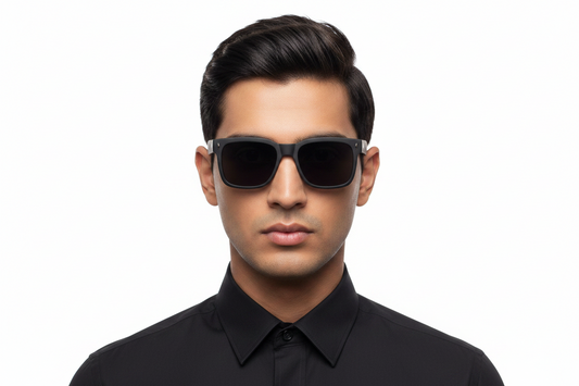 K385B. Men’s Celebrity sunglass UV400 Retina protected cooling glass