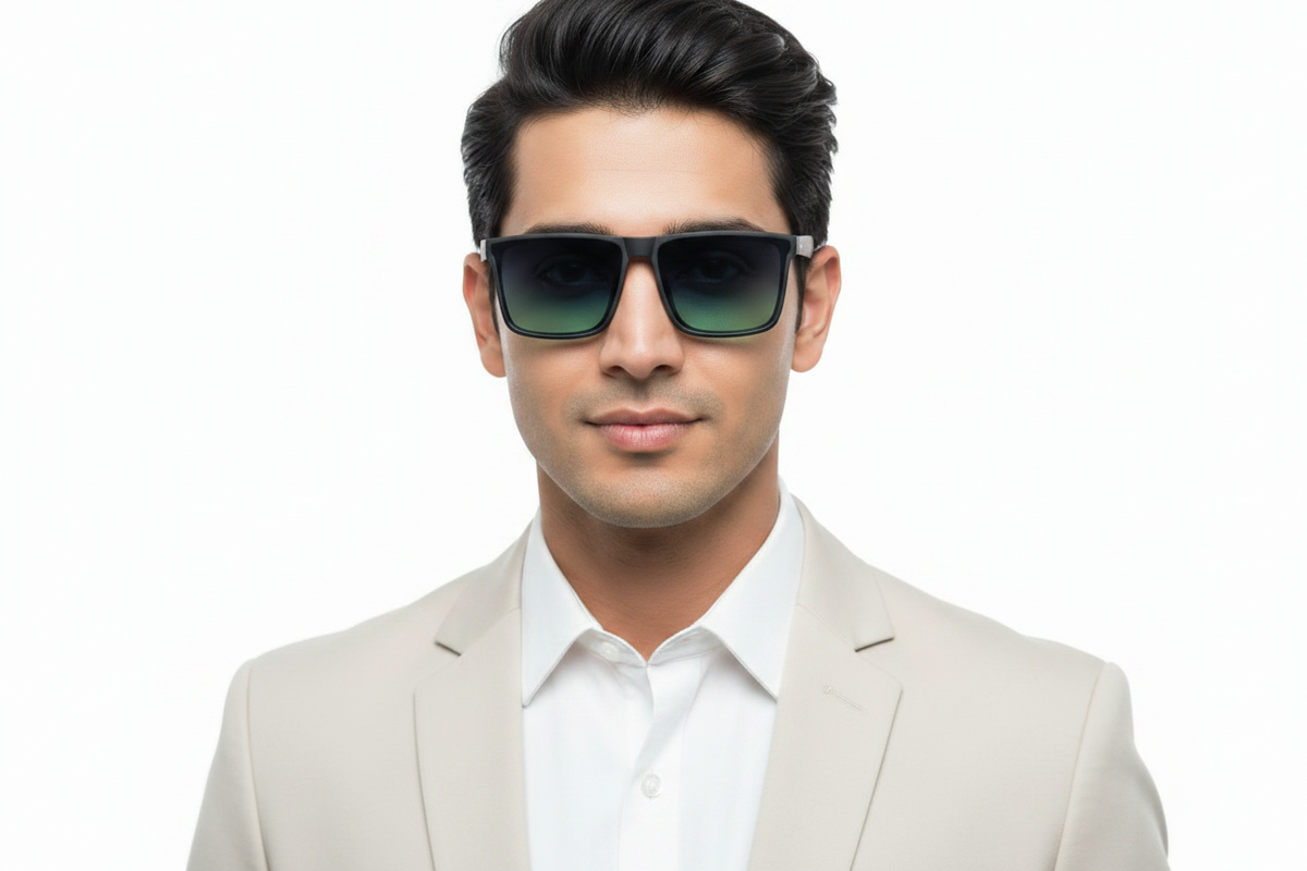 K383A. Men’s Celebrity sunglass UV400 Retina protected cooling glass