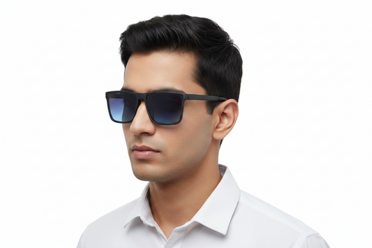 K383B. Men’s Celebrity sunglass UV400 Retina protected cooling glass