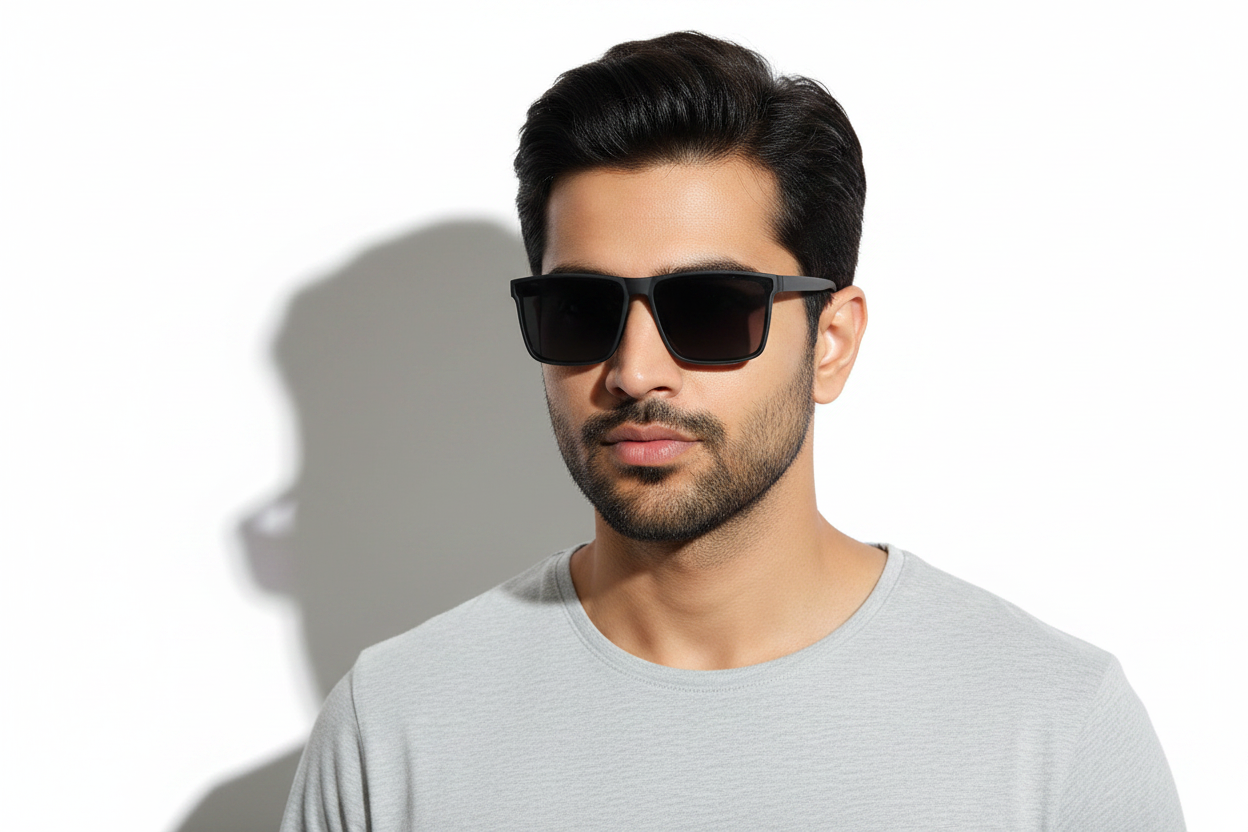 K383C. Men’s Celebrity sunglass UV400 Retina protected cooling glass
