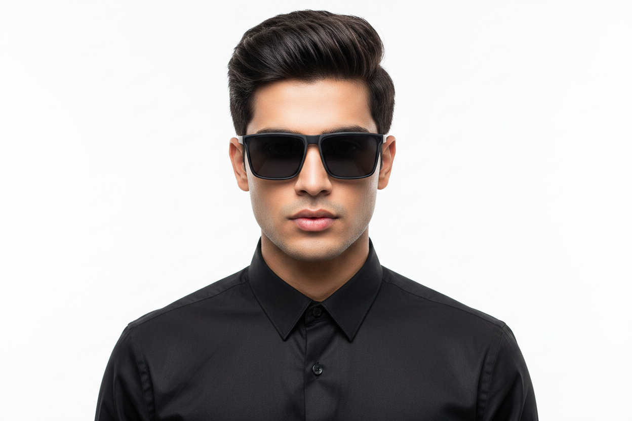 K383C. Men’s Celebrity sunglass UV400 Retina protected cooling glass