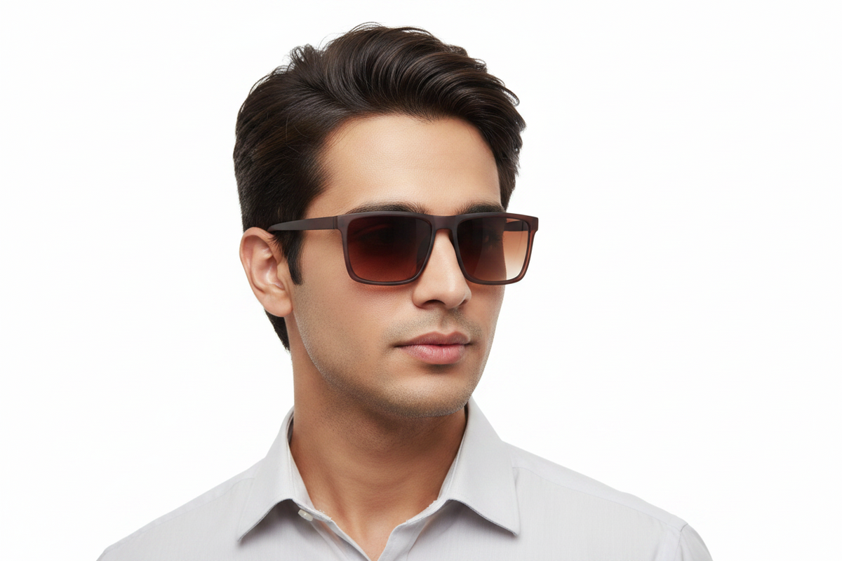 K383F. Men’s Celebrity sunglass UV400 Retina protected cooling glass