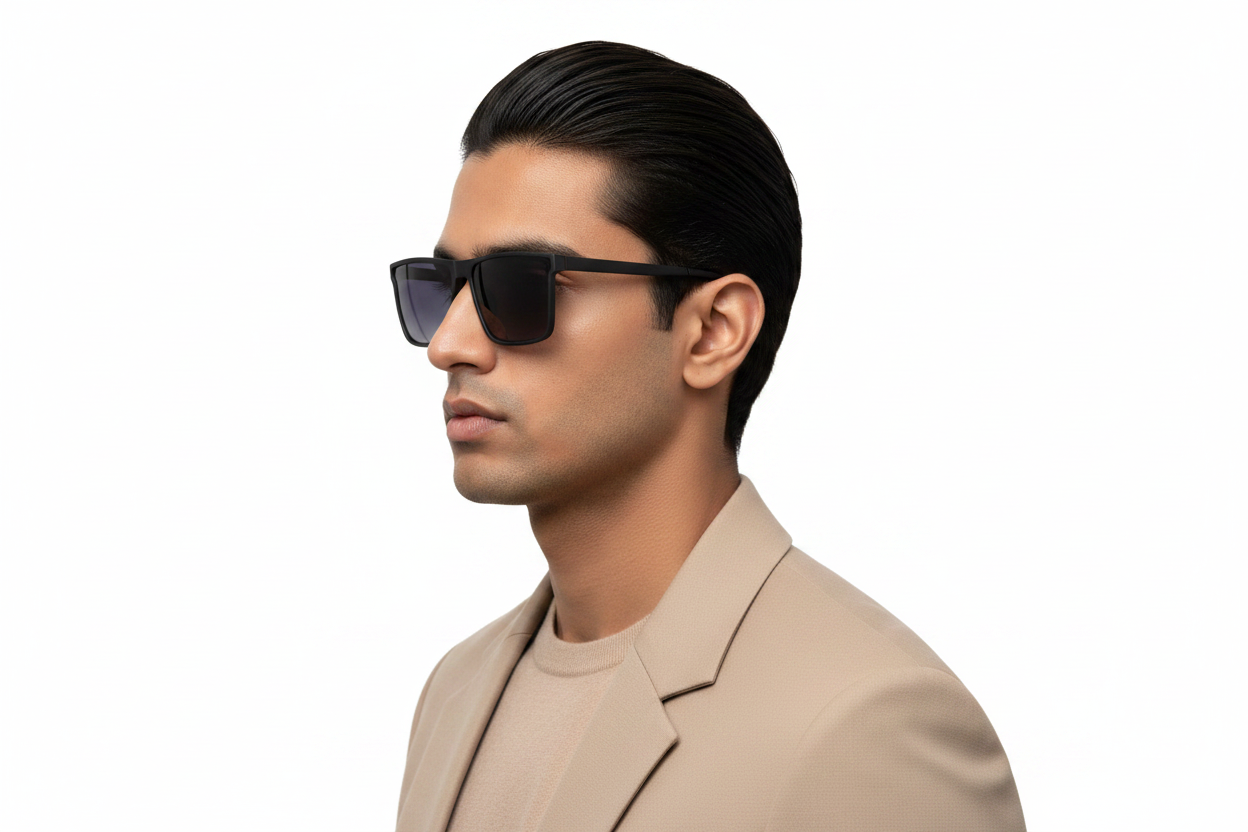 K384F. Men’s Celebrity sunglass UV400 Retina protected cooling glass
