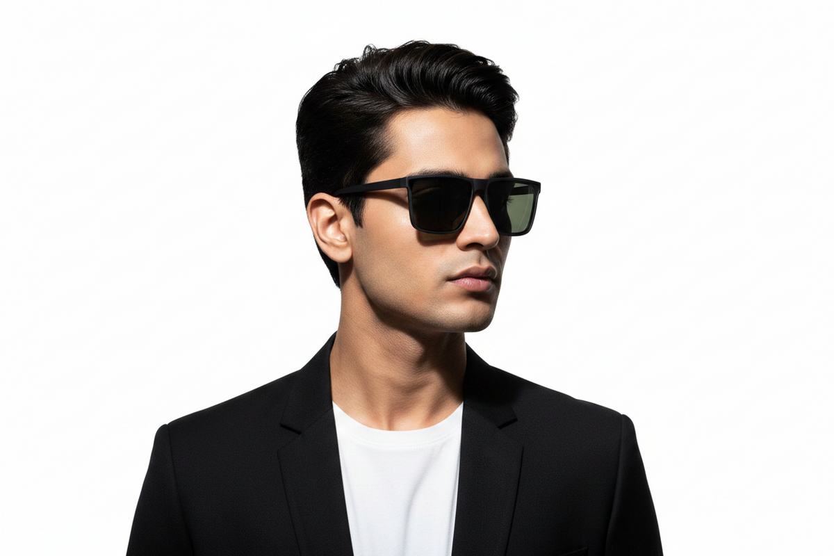 K384D. Men’s Celebrity sunglass UV400 Retina protected cooling glass