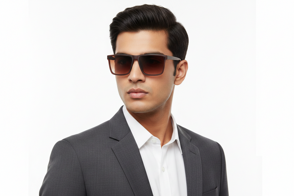 K384C. Men’s Celebrity sunglass UV400 Retina protected cooling glass