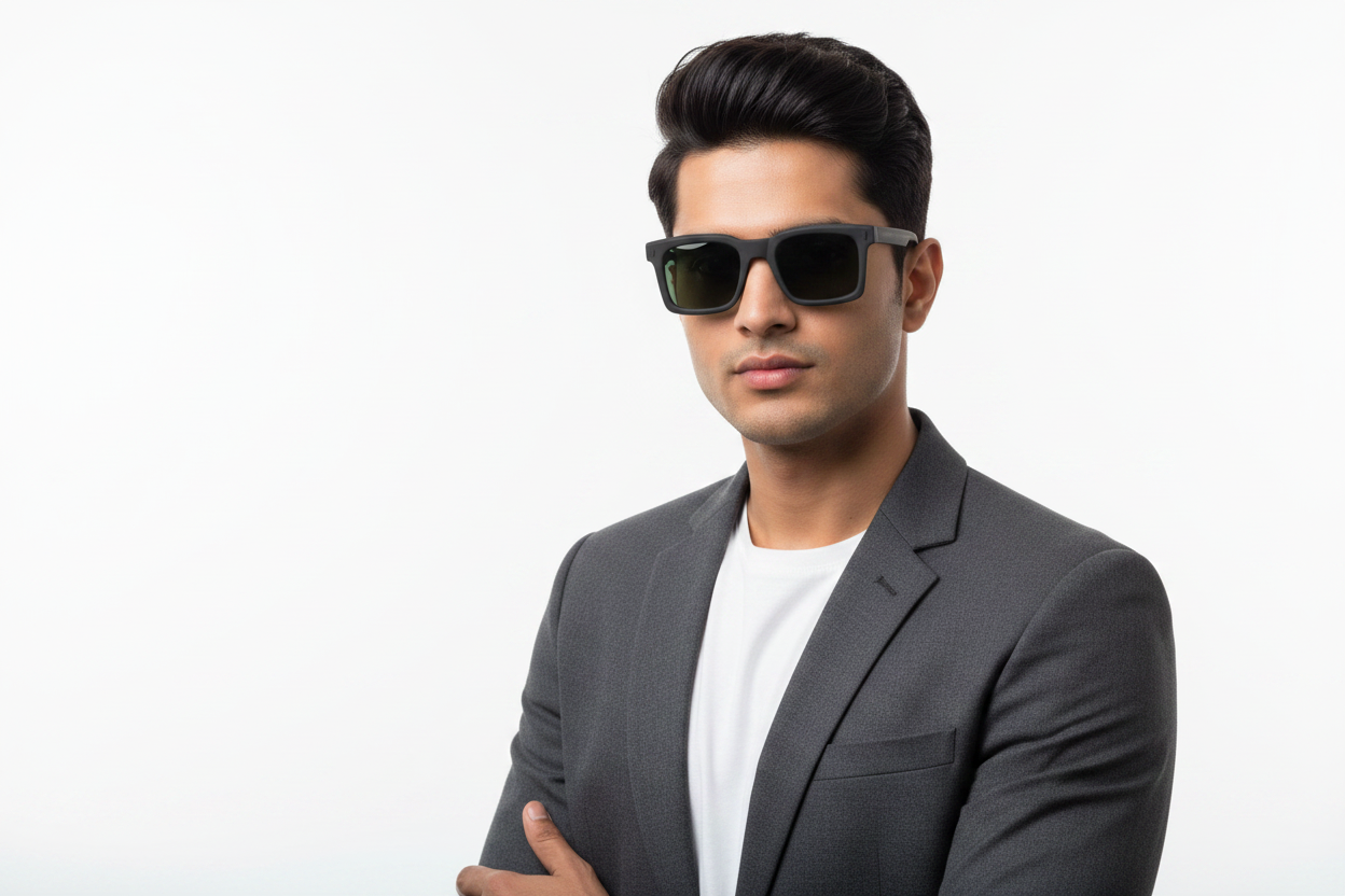 K382A. Men’s Celebrity sunglass UV400 Retina protected cooling glass