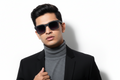 K382D. Men’s Celebrity sunglass UV400 Retina protected cooling glass