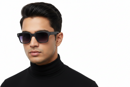 K381B. Men’s Celebrity sunglass UV400 Retina protected cooling glass