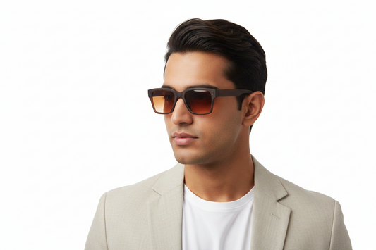 K381E. Men’s Celebrity sunglass UV400 Retina protected cooling glass