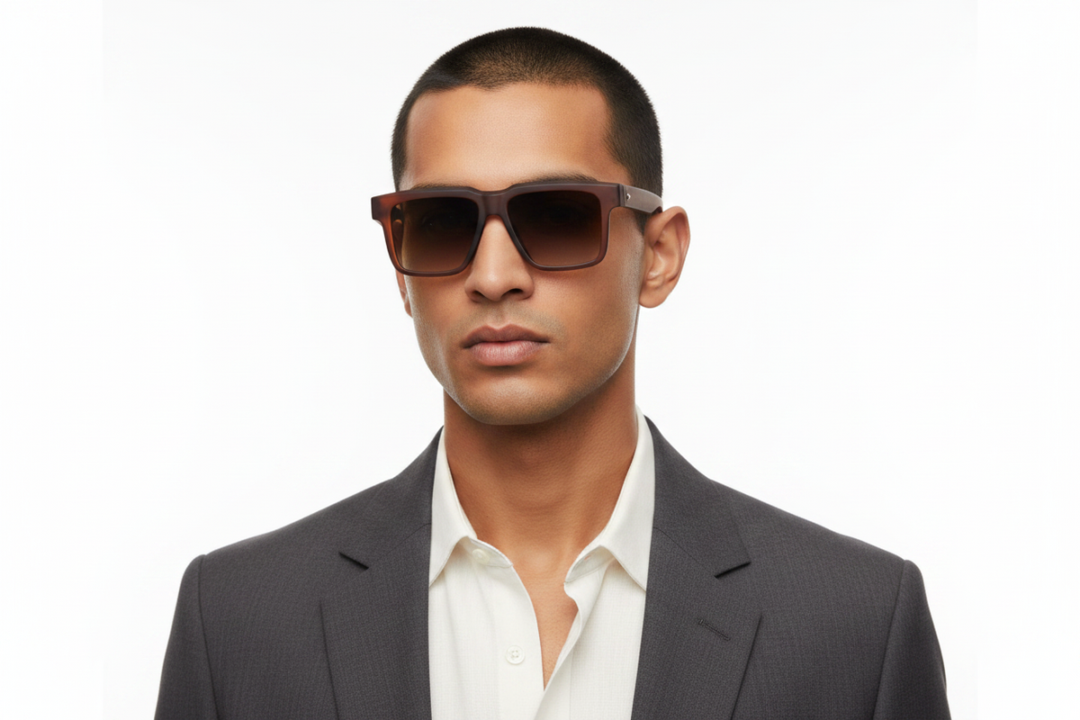 K386B. Men’s Celebrity sunglass UV400 Retina protected cooling glass