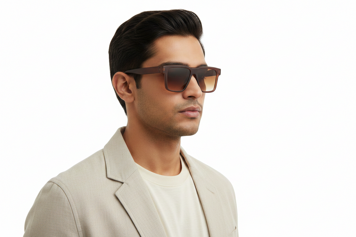 K386B. Men’s Celebrity sunglass UV400 Retina protected cooling glass