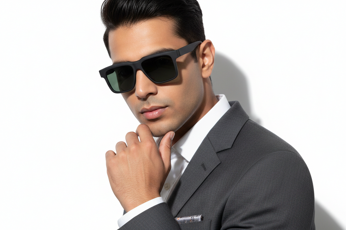 K386C. Men’s Celebrity sunglass UV400 Retina protected cooling glass
