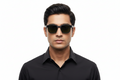 K722B. Men’s Celebrity sunglass UV400 Retina protected cooling glass