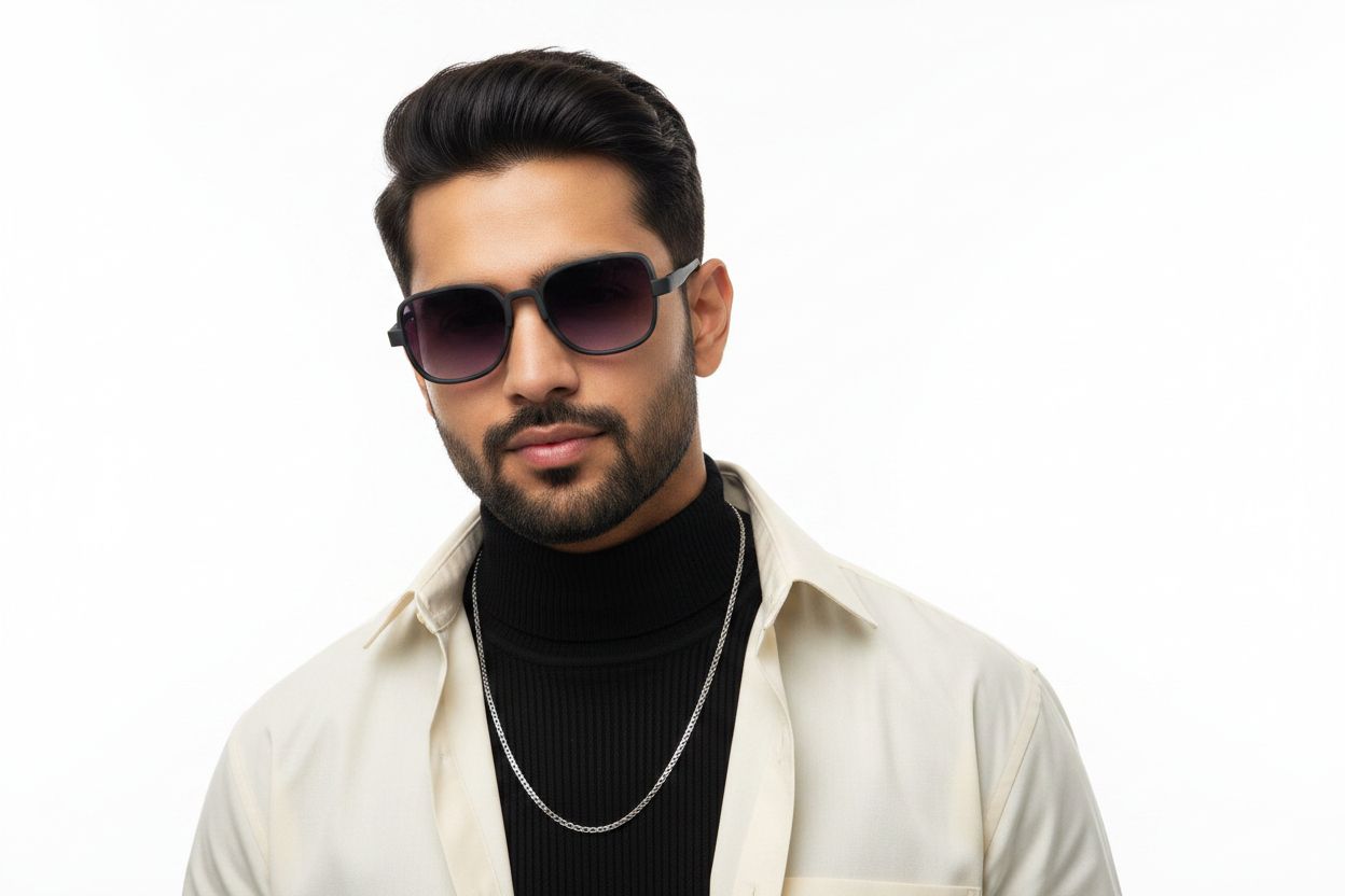 K721B. Men’s Celebrity sunglass UV400 Retina protected cooling glass