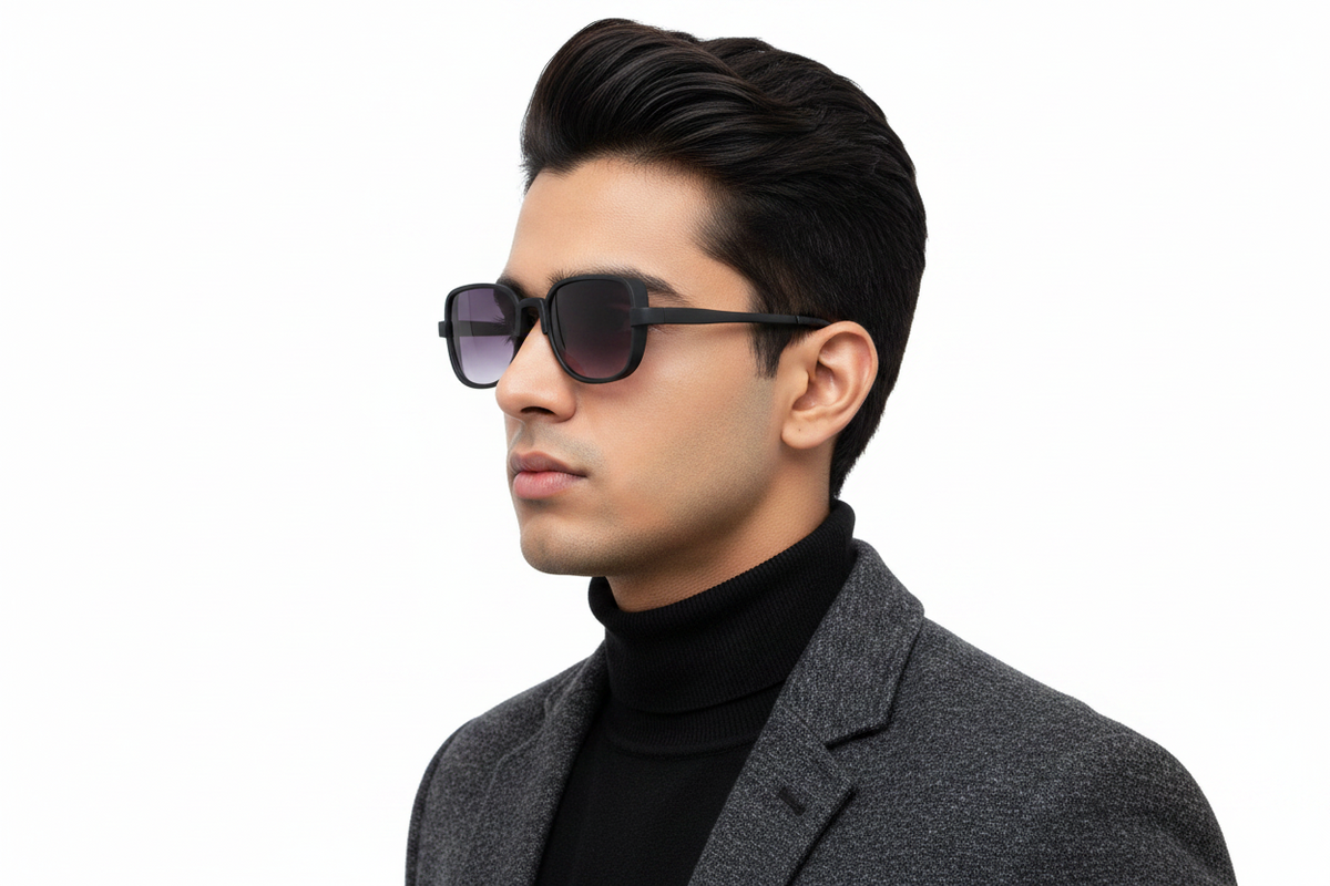 K721B. Men’s Celebrity sunglass UV400 Retina protected cooling glass