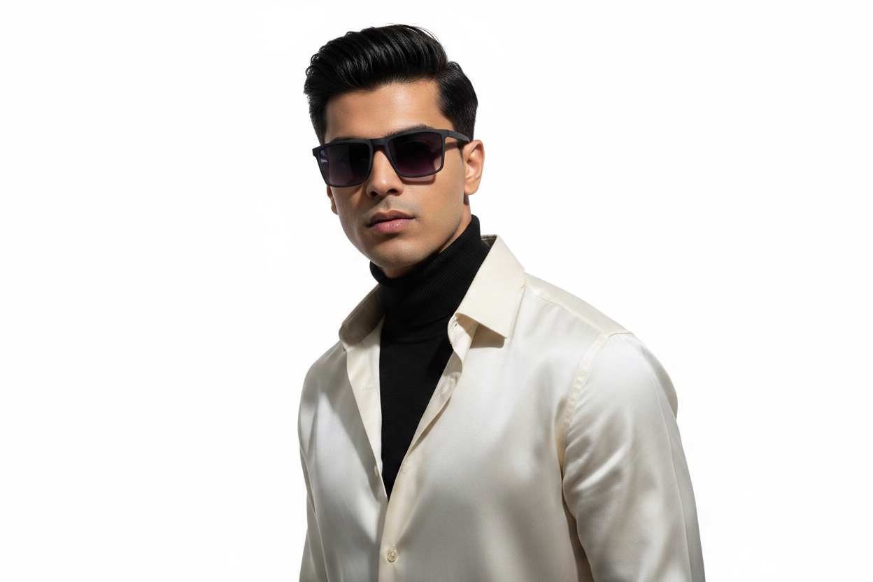 K718C. Men’s Celebrity sunglass UV400 Retina protected cooling glass