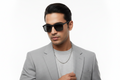K718D. Men’s Celebrity sunglass UV400 Retina protected cooling glass