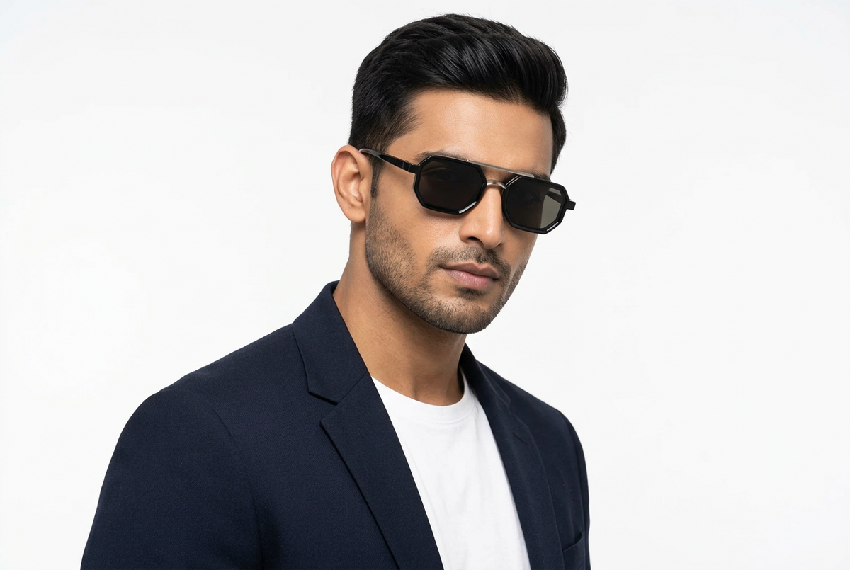 k167D. Men’s Celebrity sunglass UV400 Retina protected cooling glass
