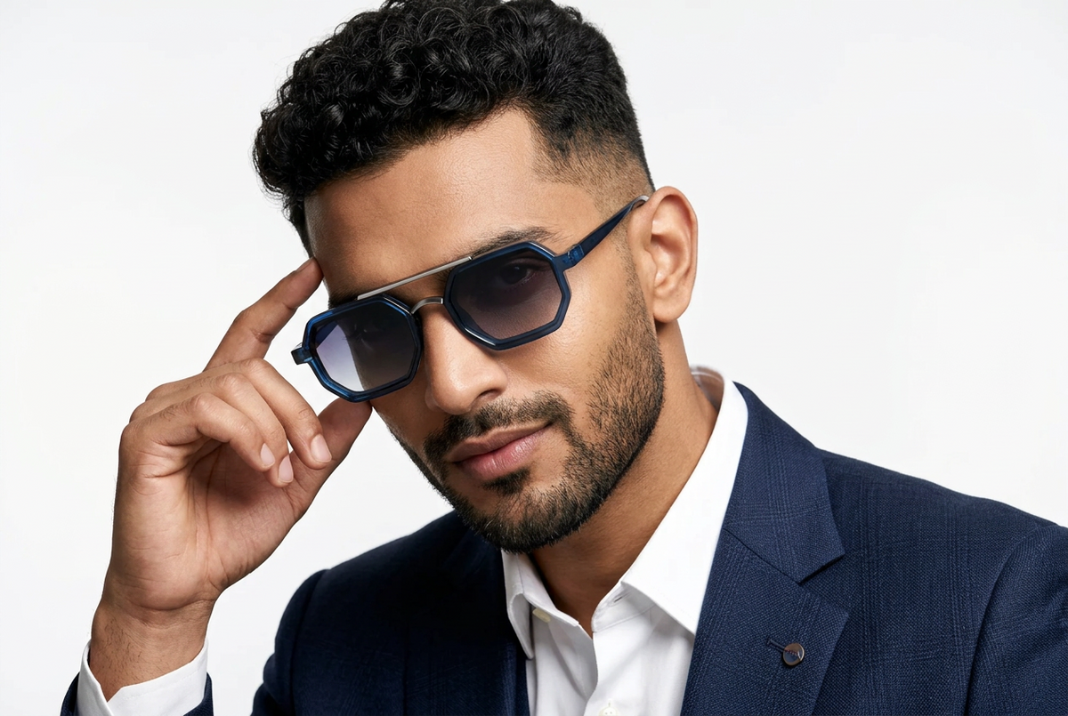 k167E. Men’s Celebrity sunglass UV400 Retina protected cooling glass