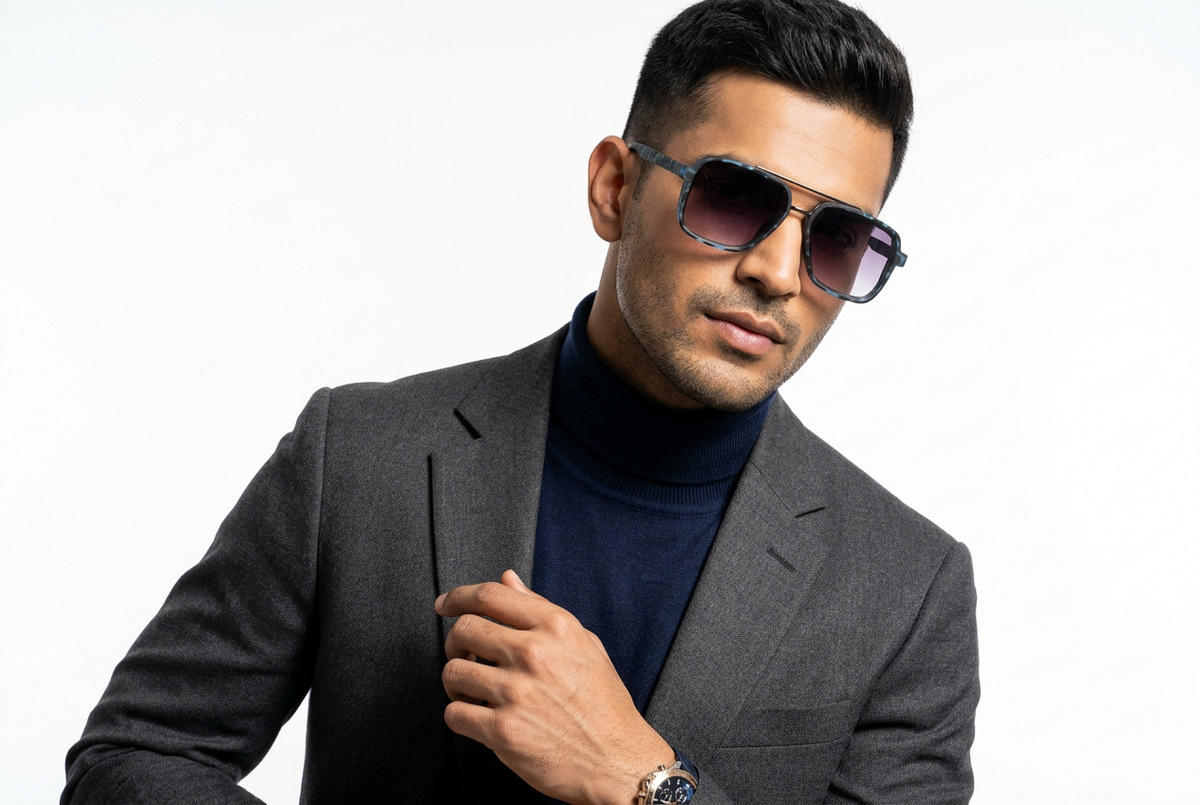 K168A. Men’s Celebrity sunglass UV400 Retina protected cooling glass