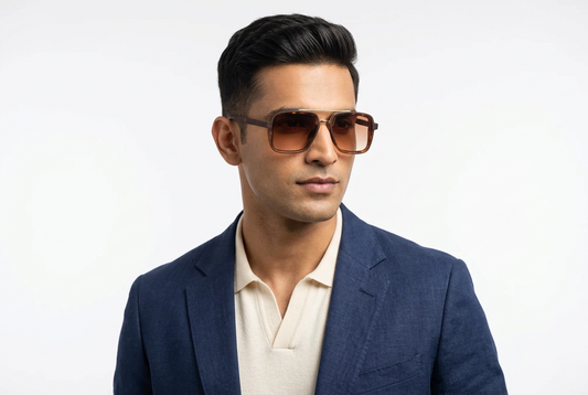 K168D. Men’s Celebrity sunglass UV400 Retina protected cooling glass