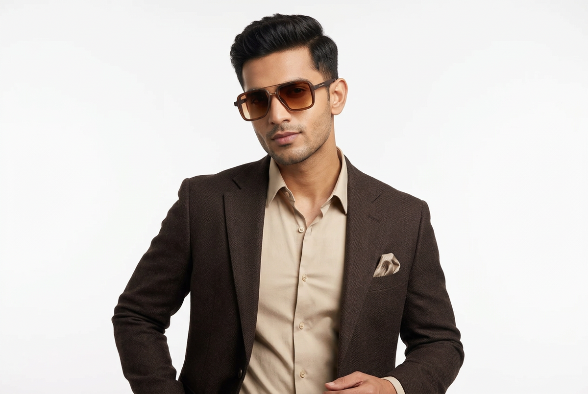 K168D. Men’s Celebrity sunglass UV400 Retina protected cooling glass