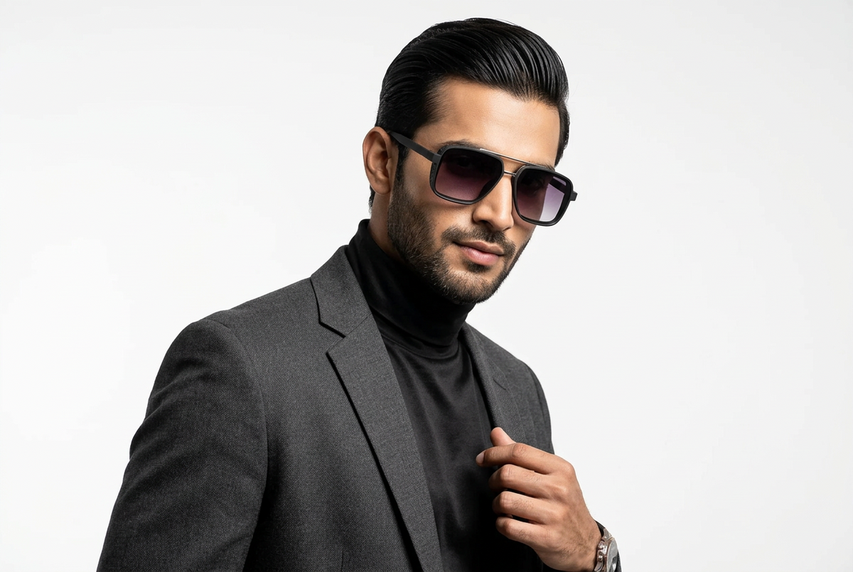 K168G. Men’s Celebrity sunglass UV400 Retina protected cooling glass