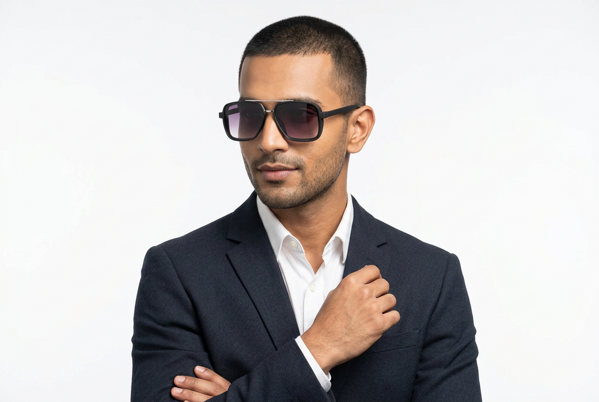 K168G. Men’s Celebrity sunglass UV400 Retina protected cooling glass