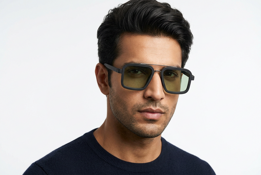 K169B. Men’s Celebrity sunglass UV400 Retina protected cooling glass