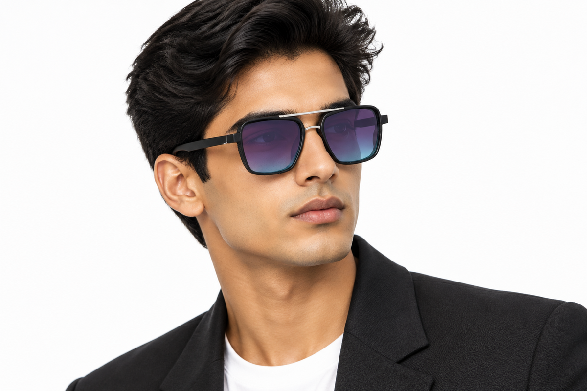 k174B. Men’s Celebrity sunglass UV400 Retina protected cooling glass