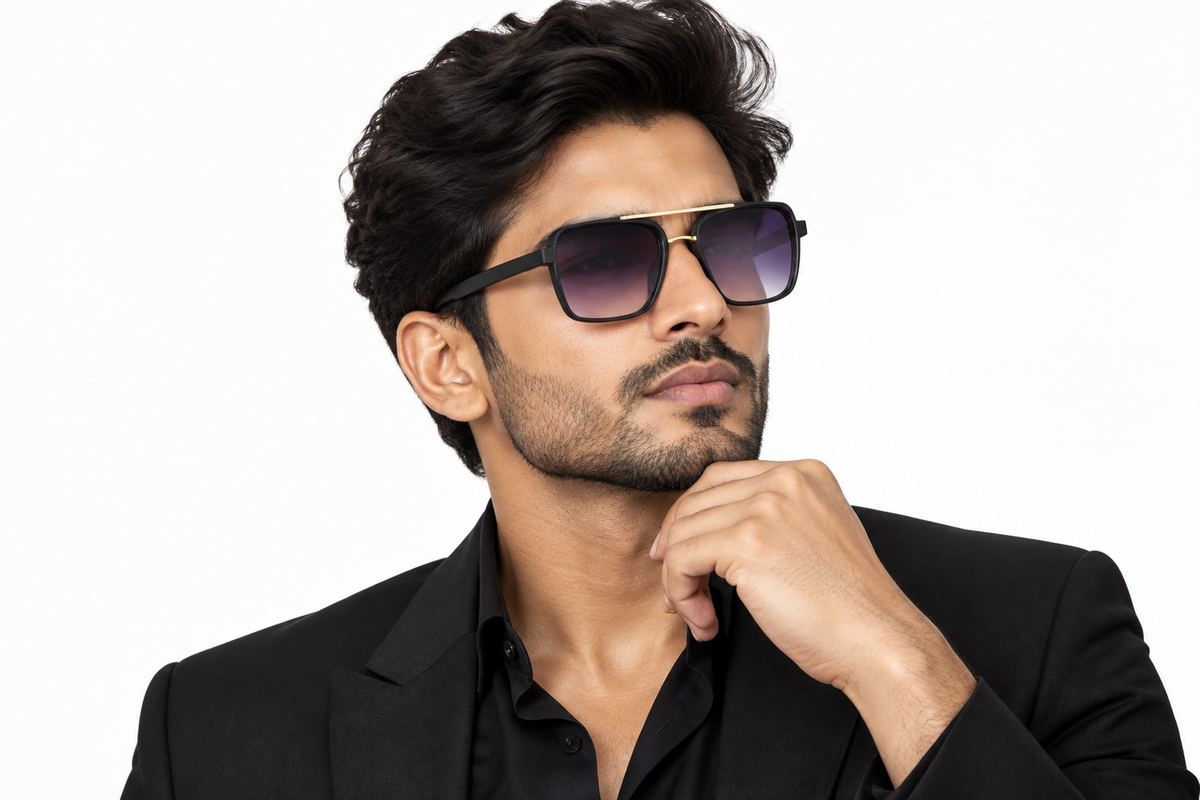 k174C. Men’s Celebrity sunglass UV400 Retina protected cooling glass