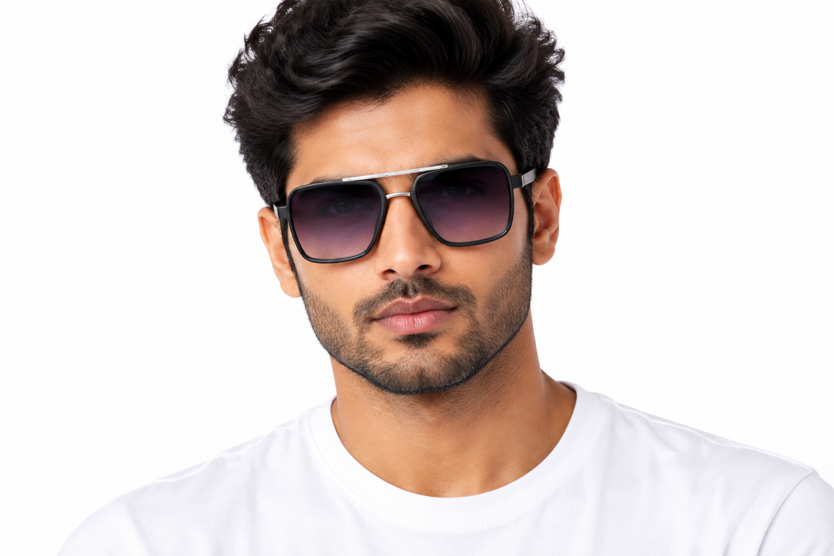 k174F. Men’s Celebrity sunglass UV400 Retina protected cooling glass
